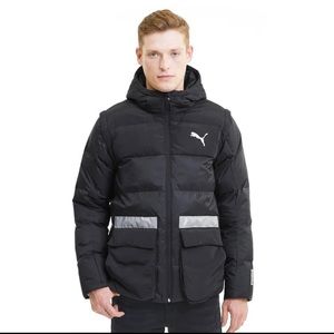 NWT Puma City Zen Jacket - Black/ultra grey